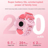 HT19 1.2 inch Round Screen IP68 Children Smart Watch, Support Sleep Monitoring(Pink)