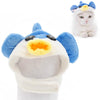 Pufferfish Cat Hat, Soft Velvet, Size M (31-36cm)