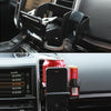 2 PCS SD-1012 Car Multifunctional Drink Holder Garbage Box(Blue)