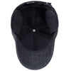 Winter Casual Baseball Cap Outdoor Thickened Warm Bomber Hats for Men, Hat Size:Adjustable(Dark Gray)