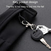 Small OUDU Outdoor Sports Portable Wrap-Around Waist Pack Unisex Cell Phone Bag(Black)