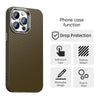 For iPhone 12 Pro Max Carbon Fiber Series IMD Phone Case(Brown)