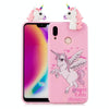 For Huawei P20 Lite Shockproof Cartoon TPU Protective Case(Unicorn)