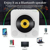 The Second Generation Portable Digital Display Bluetooth Speaker CD Player with Remote Control (Black)