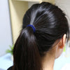 20pcs / Pack Girls Kids Rubber Bands Ponytail Holder Elastic Hair Bands(Dark Blue)