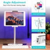 AP-4H Height Adjustable Aluminum Alloy Holder for 4.5-13 inch Mobile Phones and Tablets