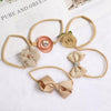 5 in 1 Children Flower Bowknot Headband Hair Accessories(Khaki)