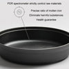 33cm Cast Iron Cooking Pot Wok Nonstick Frying Pan Restaurant Kitchen Skillet Camping Cooker