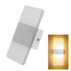 Right Angle White LED Bedroom Bedside Wall Aisle Balcony Wall Lamp, Size:146cm(Warm Light)