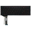 Backlit US Keyboard for Asus GL551/G552/FZ50JX/GL752/GL742 (Black)