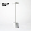 JB-TD003 I-Shaped Table Lamp Creative Decoration Retro Dining Room Bar Table Lamp, Specification: USB(Silver)