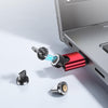 USB Portable Magnetic Adapter, Random Colors Delivery, Model: Data Function(3 in 1)
