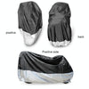 210D Oxford Cloth Motorcycle Electric Car Rainproof Dust-proof Cover, Size: XL (Silver)