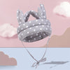 Baby Breathable Anti-fall Head Protective Cap Baby Protective Cap Toddler Bumper Cap, Spec: Gray Star Antlers