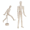 Wooden Puppet Toy Humanoid Art Sketch Model Joint Doll, Size:4.5 Inch