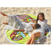 Polyester Printed Summer Bath Towel Round Elephant Sand Beach Towel Shawl Scarf, Size: 150 x 150cm
