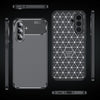 For Samsung Galaxy A36 5G Carbon Fiber Texture Shockproof TPU Phone Case(Black)