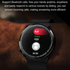 Ochstin 5HK46P 1.36 inch Round Screen Silicone Strap Smart Watch with Bluetooth Call Function(Silver+Black)