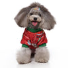 Halloween Christmas Day Pets Dress Up Clothes Pet Funny Clothes, Size: M(SDZ137 Christmas Circle)