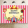 150 x 100cm Circus Clown Show Party Photography Background Cloth Decorative Scenes(MDT03797)