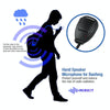 Baofeng Clip-on Speaker Microphone for Walkie Talkies, 3.5mm + 2.5mm Earphone + Mic Plug(Black)
