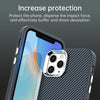 For iPhone 11 Pro Max Carbon Fiber Series IMD Phone Case(Blue)