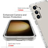 For Samsung Galaxy S24+ 5G Shockproof Clear Gradient PC + TPU Phone Case(Transparent)