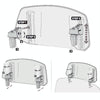 For Kawasaki / Honda / BMW / Yamaha Motorcycle Adjustable Windshield(Transparent)