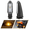 2pcs For Honda RS150 XRE300 CRF300 X-ADV Motorcycles LED Turn Signal Light(Transparent)