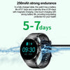 TK25 1.39-inch IP67 Waterproof Sports Health Monitoring Smart Bluetooth Calling Watch(Black Silicone)