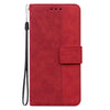 For Xiaomi Redmi K70 Pro / K70 Geometric Embossed Leather Phone Case(Red)