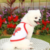 Red Dinosaur Mesh Dog Vest XXL - Breathable Summer Pet Clothes