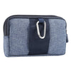 Sports Denim Universal Phone Bag Waist Bag for 5.5~6.3 inch Smartphones, Size: L (Blue)