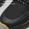 Men Casual Sneakers Tide Luxury Shoes Trainer Breathable Running Shoes, Size: 42(Black Gold)