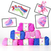 DIY Girl Knitting Scarf Hat Woolen Thread, Random Color Deilvery