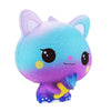 3 PCS Ice Cream Cat Cute Soft Squeeze Scented Toy Gift for Kid Size:11*7*8cm(Purple starry sky)