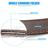 Men Casual Cow Leather Belt Waistband, Length: 125cm(Black)
