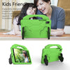 For Huawei MatePad 10.4 EVA Material Children Flat Anti Falling Cover Protective Shell with Thumb Bracket(Green)