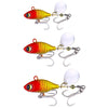HENGJIA Submerged VIB Fake Lures Sequin Lures, Size: 5.2cm 10g(3)