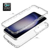 For Samsung Galaxy S24 FE 5G Shockproof Clear Gradient PC + TPU Phone Case(Transparent)