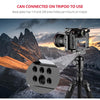 YELANGU C18 YLG0915A-A Video Camera Cage Stabilizer for Panasonic Lumix DC-S1H / DC-S1 / DC-S1R (Black)