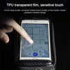 Rhinowalk Bicycle Front Tube Bag Waterproof Mobile Phone Touch Screen Multi-function Bicycle Handlebar Bag(Matt Black)