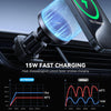 JOYROOM JR-ZS387 Cooling Fan Magnetic Car Wireless Charger Holder(Black)