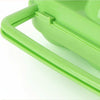 Portable Handle 6 Eggs Plastic Container Egg Storage Box Case(Green)