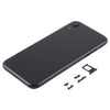 iPhone XR Back Glass Replacement, Black - Camera Lens & SIM Tray