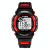 SYNOKE 99269 Children Sports Waterproof Digital Watch, Colour: Large (Red)