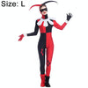 Halloween Costume Women Harry Qinn Clown Cosplay Clothing, Size:L, Bust:86~92cm, Waistline:70~75cm, Jumpsuit Length:140cm