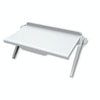 2 PCS Creative Multi-functional Storage Rack Computer Monitor Holder, Size:S(White)
