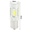1156 11W White LED Turn Light for Vehicles, DC 12-30V, 12 LED SMD 5630 Light + 5W 1 LED CREE Light