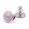 20 PCS 17mm Jeans Buttons Nail-Free Adjustable And Detachable Buttons, Colour: Style 7